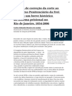 Da Casa de Correção Da Corte Ao Complexo Penitenciário Da Frei Caneca