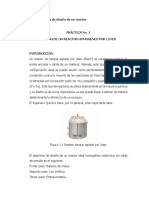 3.2 Parametros de Diseño de Un Reactor