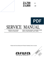 Service Manual: Z-L700 Z-L800