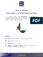 MANUAL CADEIRINHA MECANICA - Cadeira Cadeirinha Fachadeira - Renomaq PDF