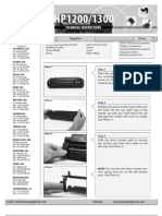 Technical Instructions 1: Supplies Tools