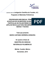 Herrera 2015 Prop Mec, Ter y Acus de Un Moretero Aligerado Con Part de Poliestireno Expandido EPS