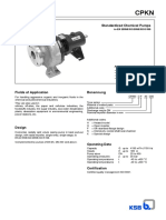 Standardized Chemical Pumps: To EN 22858/ISO 2858/ISO 5199