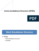 Work Breakdown Structure PDF