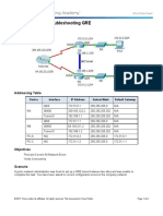 3.4.2.5 Packet Tracer - Troubleshooting GRE - ILM