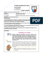 Reto de Humanidades Grado 3°. Semana Del 20 Al 24 de Abril.