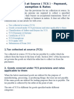 TCS - in Income Tax