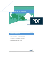 Passenger Car Engine Oil: Introduction and Outline