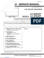 Service Manual: LC-32A33T LC-37A33T