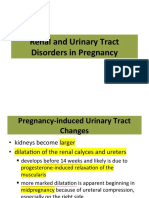 Renal and Urinary Tract Disorders in Pregnancy