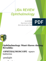 Ophthalmology Clerks Revalida Review 2017