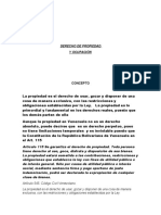 Derecho de Propiedad y Ocupación