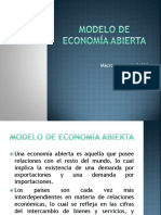 Clase 18 Macroeconomía 2,020 (MODELO DE ECONOMÍA ABIERTA) 3F PDF