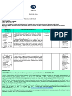 Plano de Aula Tecnologias Do Cuidado
