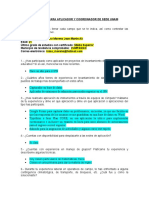 Entrevista para Aplicador y Coordinador de Sede Unam