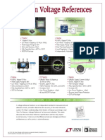 Precision Voltage References: LT 6657 LT6658