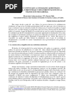 Pedro Rosas, Pueblo Convocado Ciudadano Adiestrado. Ciudadanía, Subjetividad y Des-Subjetivación...