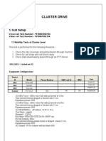 Cluster Tests Procedure