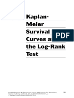 Kaplan-Meier Survival Curves and The Log-Rank Test