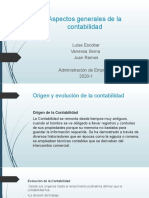 Aspectos Generales de La Contabilidad