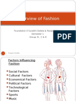 Factors Influecing Fashion