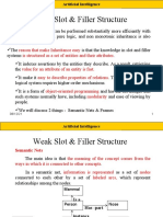 Weak Slot & Filler Structure Chap 9