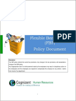 Flexible Benefit Plan (FBP) Policy Document: Disclaimer