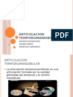 ARTICULACION TEMPOROMANDIBULAR Laura