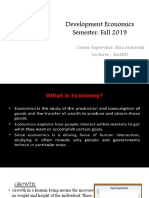 Introduction To Development Economics