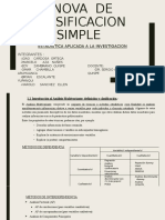 Anova DE CLASIFICACION EXPOSICION