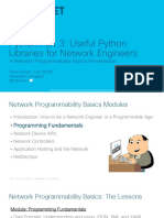 4.python Part 3 Useful Python Libraries For Network Engineers PDF