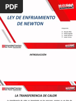 Ley de Enfriamiento de Newton