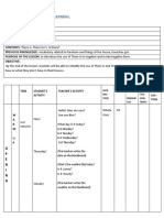 LESSON PLANNING - 2nd