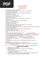 C. Cost Ascertainment B. Each Unit of Output A. All Indirect Costs