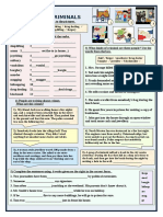 Crimes and Criminals Vocabulary Picture Description Exercises Reading Comprehensio - 96344