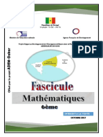 Fascicule Maths 6eme PDF