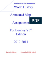 AP World History Annotated Map Assignments