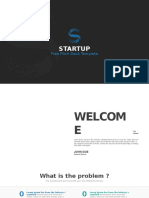 Startup: Free Pitch Deck Template