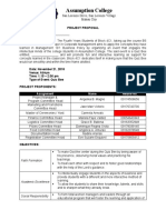 Quiz Bee Project Proposal - A