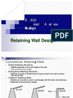 Retaining Wall Design