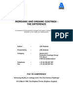 Inorganic Organic Coatings