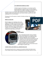 Use of Computer in Medical Field: Pharmacy Practice-Iii