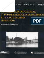 Carmagnani, Desarrollo Industrial y Subdesarrollo Economico PDF