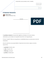 Produtos Notáveis - Conceito, Propriedades, Exercícios - Toda Matéria PDF