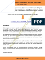 Guia Com 18 Dicas para Tirar Ritmos de Ouvido No Violão PDF