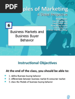 Business Markets and Business Buyer Behavior: A Global Perspective