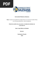 Tema de Investigacion Causas de La Perdida de La Lengua Shuar