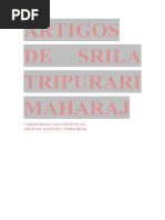 Artigos Tripurari Maharaj - Português