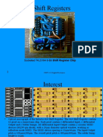 Shift Registers: Socketed 74LS164 8-Bit Shift Register Chip