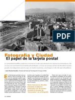 Fotografía y Ciudad, El Papel de La Postal PDF